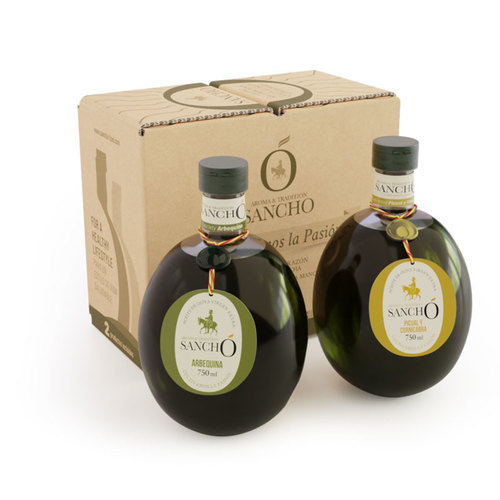 Aceite de Oliva Virgen Extra DOP combo PET: Arbequina + Picual y Cornicabra